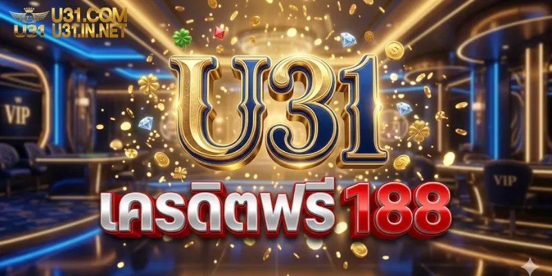 U31 เครดิตฟรี 188 